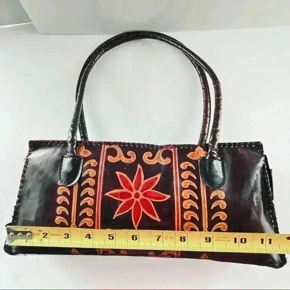 ALDO  SHOULDER WOMEN BROWN LEATHER BAG - Picture 2 of 9